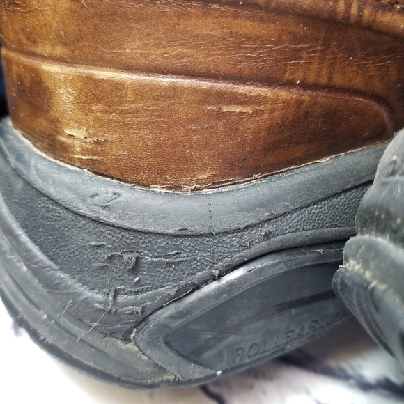 New Balance 928 brown leather walking shoes - Picture 15 of 16